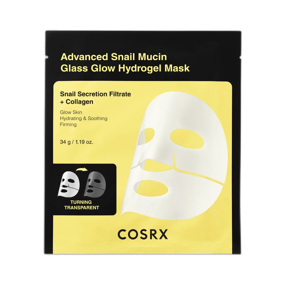 COSRX Advanced Snail Mucin Glass Glow Hydrogel Mask product
