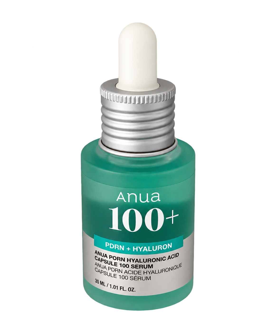 ANUA PDRN Hyaluronic Acid Capsule 100 Serum Refill Set: 30 mL serum product image. The observed refill pack is not pictured.