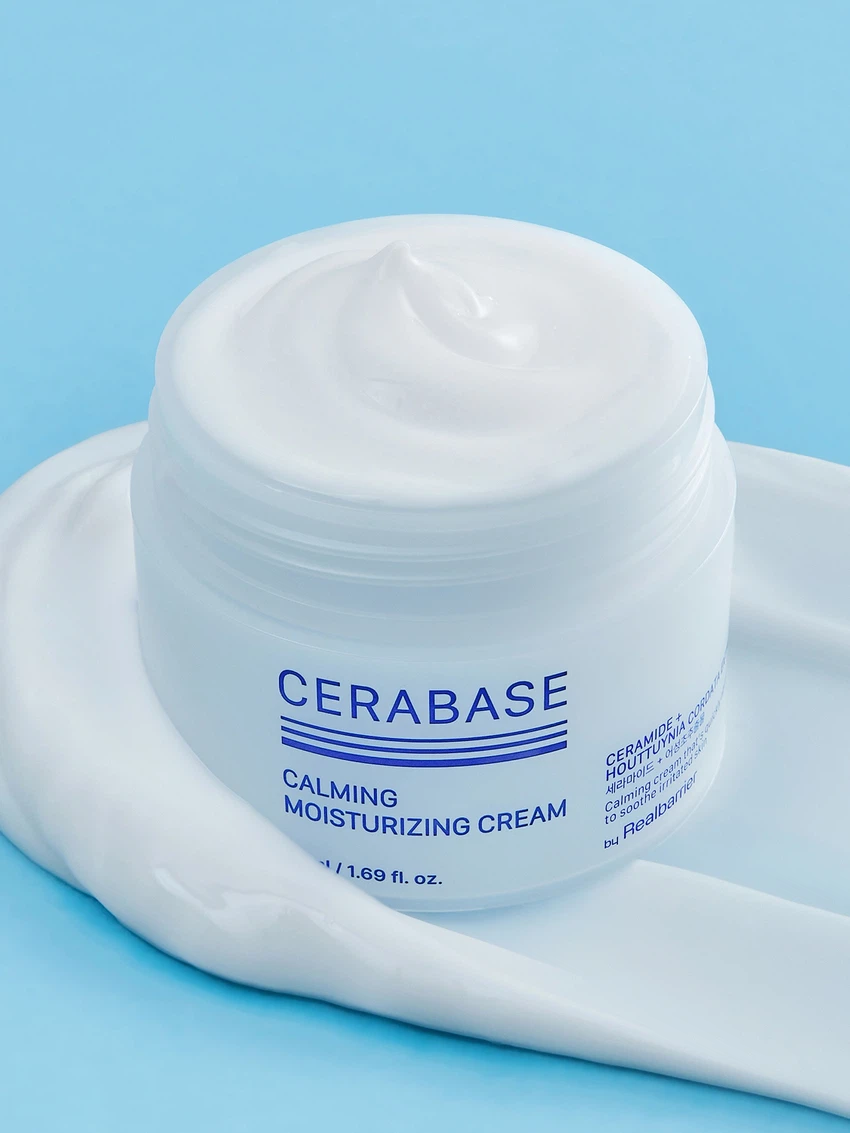by Real Barrier Cerabase Calming Moisturizing Cream, observed pack